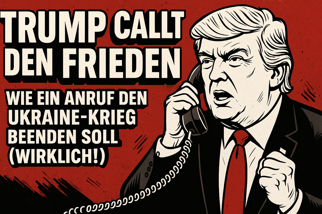TRUMP CALLT DEN FRIEDEN: Wie ein Anruf den Ukraine-Krieg beenden soll (wirklich!)