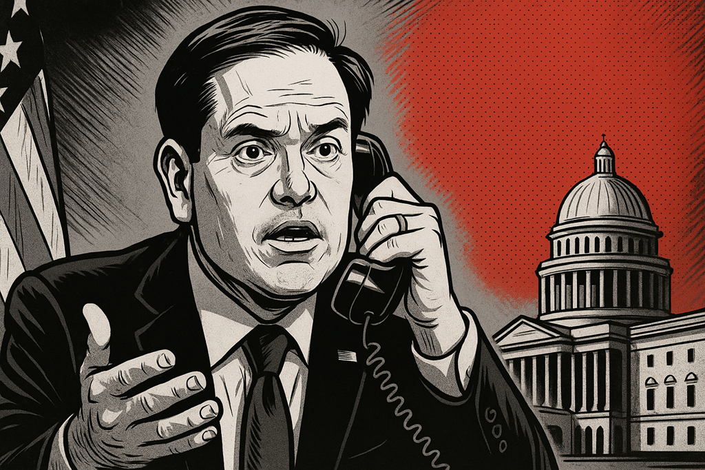 MARCO RUBIO NACH TRUMP-PUTIN-TELEFONAT: „WIR WARTEN AUF PUTINS POWERPOINT – ODER MINDESTENS EIN MEME MIT FRIEDENSTAUBE.“