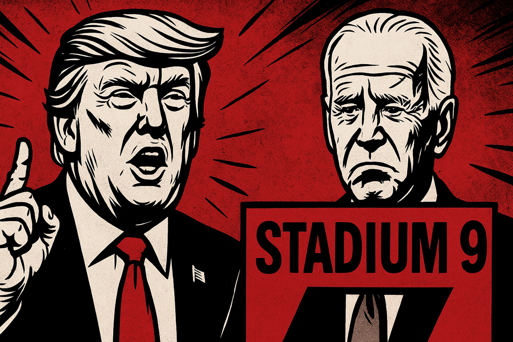TRUMP ZU BIDEN: „STADIUM 9 – ICH HABE ES ENTDECKT. ICH BIN QUASI DER COLUMBUS DER KREBSDIAGNOSEN.“