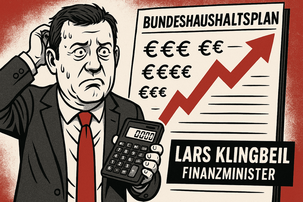 LARS KLINGBEIL – DER SPARMINISTER DER HERZEN. ODER: WENN POWERPOINT-PRÄSENTATIONEN REGIEREN LERNEN
