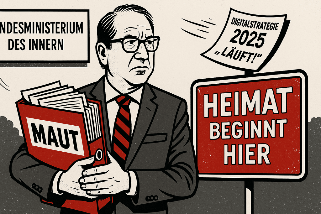 ALEXANDER DOBRINDT – INNENMINISTER DER HERZEN, SCHLAGBÄUME UND RÜCKSPIEGEL