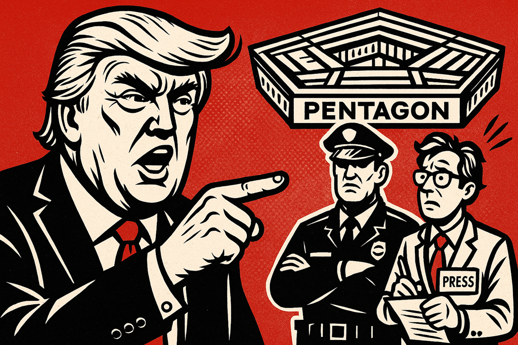 "Fake News, raus aus dem Pentagon!" – Wie Donald Trump das Verteidigungsministerium zur Presselounge für Patriotensender macht