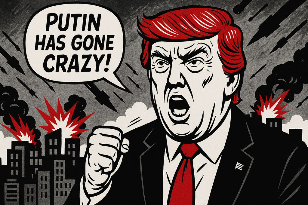 „Putin? Verrückt. Selenskyj? Nervt. Biden? Schlafwandelt.“ – Trump erklärt den Ukraine-Krieg in seinem ganz eigenen Weltbild