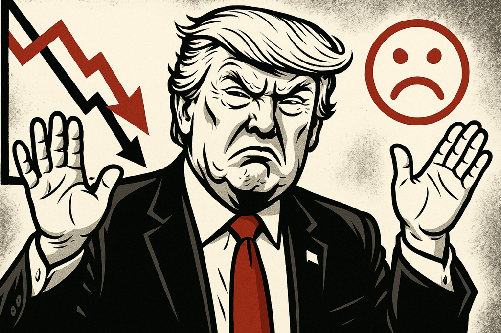 „Umfragen? Fake. Zustimmung? Genial. Total-Absturz? Nur bei CNN!“ – Donald Trump erklärt die Wahrheit über seine Zahlen (also seine Wahrheit)
