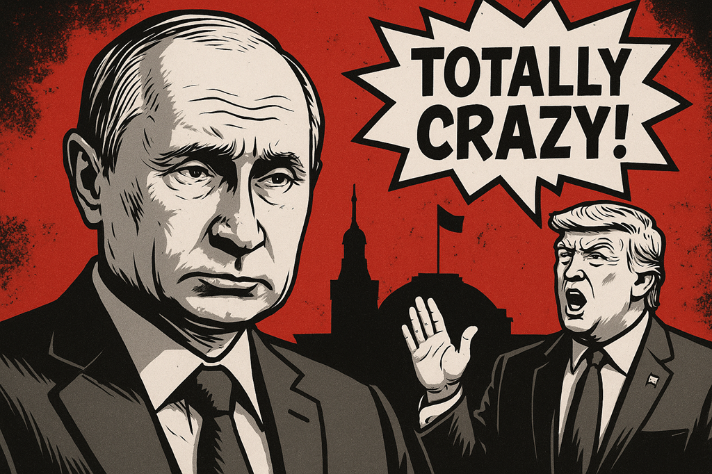 Der Bär brüllt, der Adler schnattert – Putins Gelassenheit trifft auf Trumps Gefühlsgewitter
