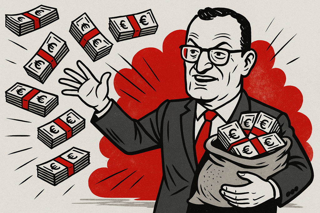 Jens Spahn – Der Mann, der schneller Geld ausgab, als das Virus mutieren konnte