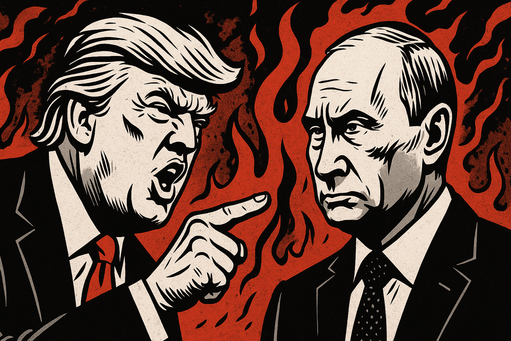 Fire & Fury – Wenn Donald Trump den Putin macht und Putin den Trump ignoriert
