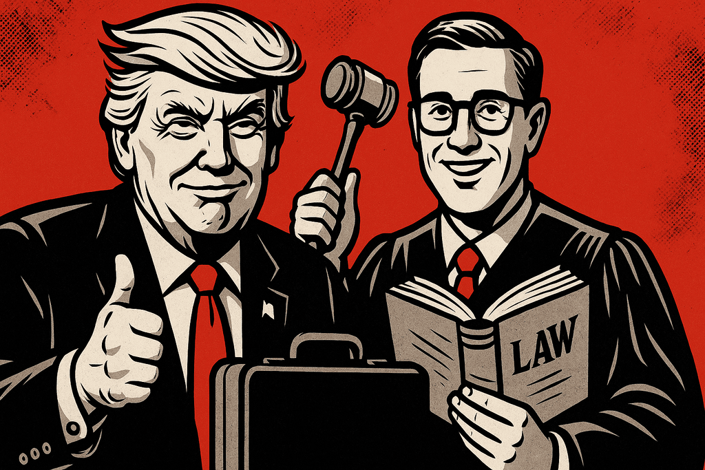 Your Honor, My Lawyer – Trump macht das Gericht zur Goldkarte