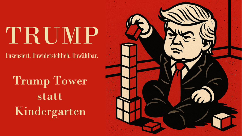 TRUMP – Unzensiert. Unwiderstehlich. Unwählbar - Trump Tower statt Kindergarten
