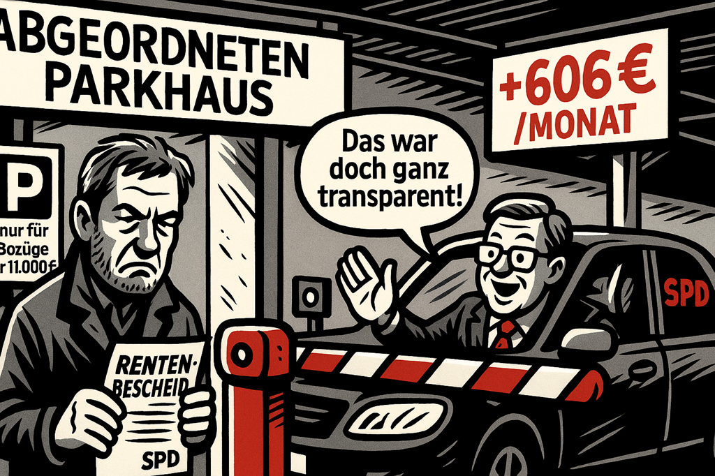 606 Gründe, warum Deutschland kein Vertrauen mehr hat – und alle sitzen im Bundestag