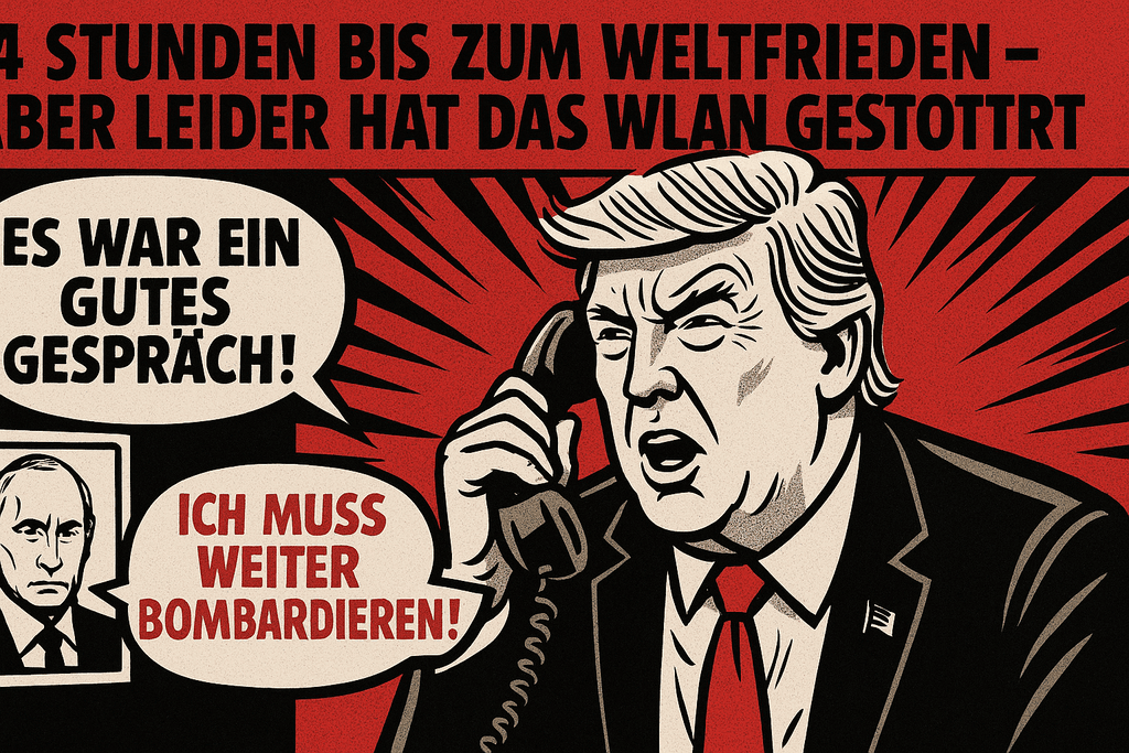 Donald Trumps Supertelefonat mit Putin – ein Meisterwerk der wortreichen Wirkungslosigkeit