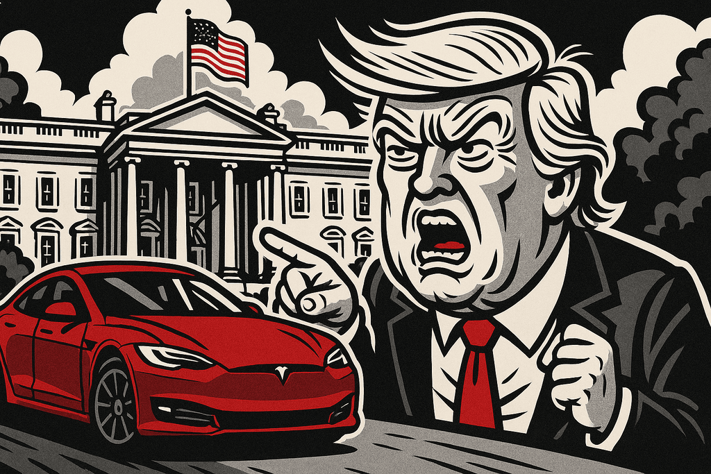 Trump verkauft seinen Tesla – Scheidung im Silicon-Valley-Stil: Ich will den Akku, du kriegst das Chaos