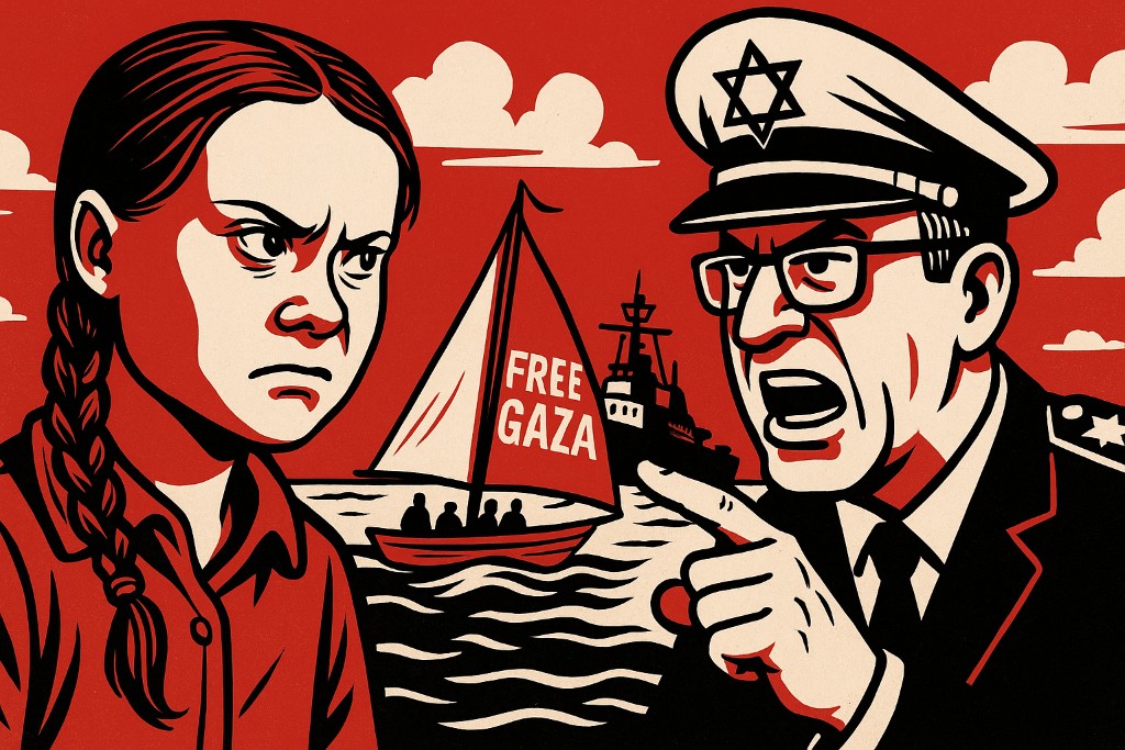 Greta auf hoher See – Israels Marine im Einsatz gegen die *Klimaterroristin unter Segel
