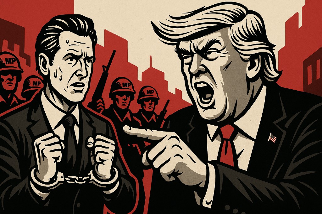 "Arrest the Governor!" – Trumps Reality-Show erreicht Staffel 'Kriegsrecht'