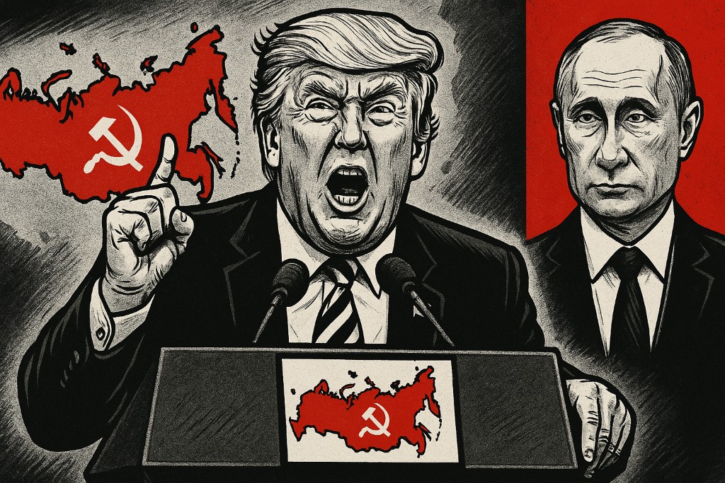 „Russland war doch unser Freund!“ – Donald Trump erklärt Weltgeschichte – und zwar falsch, laut und mit Putin-Fanboy-Tonfall