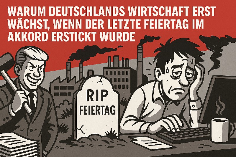 Da kannste dich ja gleich beerdigen lassen – aber bitte ohne Feiertag!