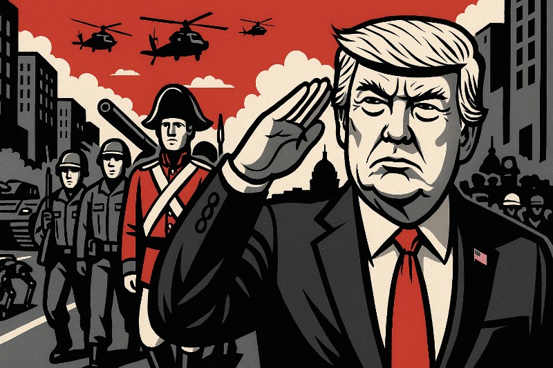 Panzer, Pathos, Präsident – Trumps große Parade der gekränkten Eitelkeiten