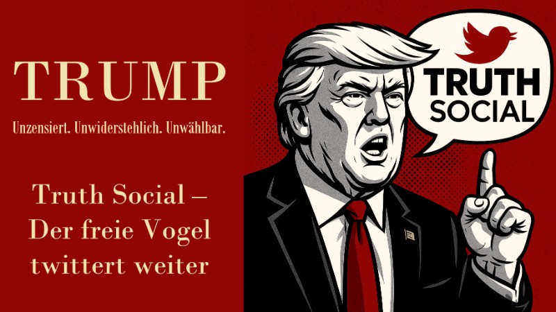 TRUMP – Unzensiert. Unwiderstehlich. Unwählbar - Truth Social – Der freie Vogel twittert weiter