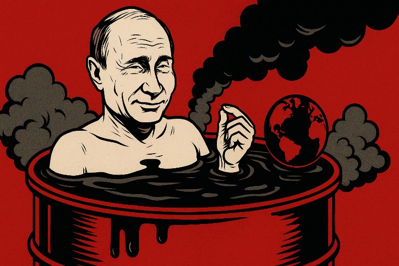 Putin & das Fass ohne Boden – Wie man mit Weltkriegen Cashback sammelt