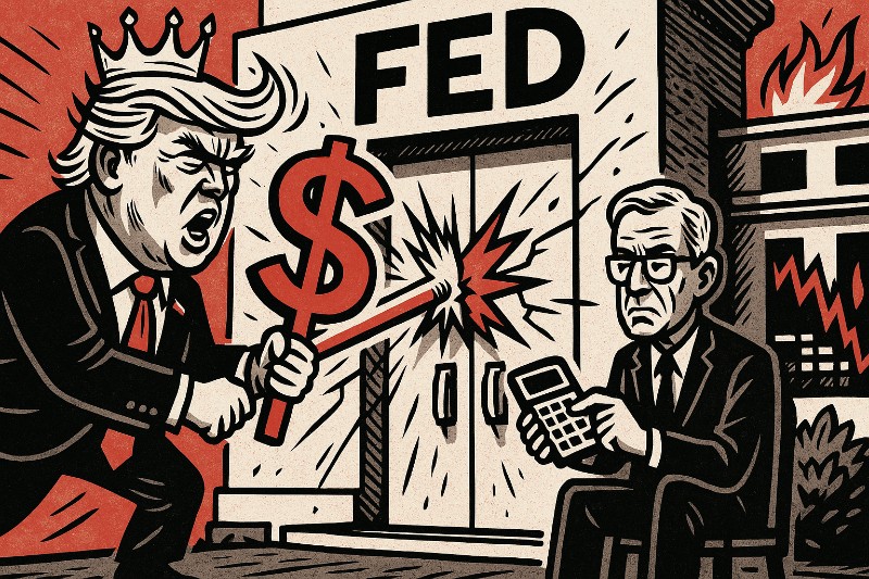 Make Interest Rates Low Again – Trump wettert gegen Fed, weil Physik nicht gehorcht