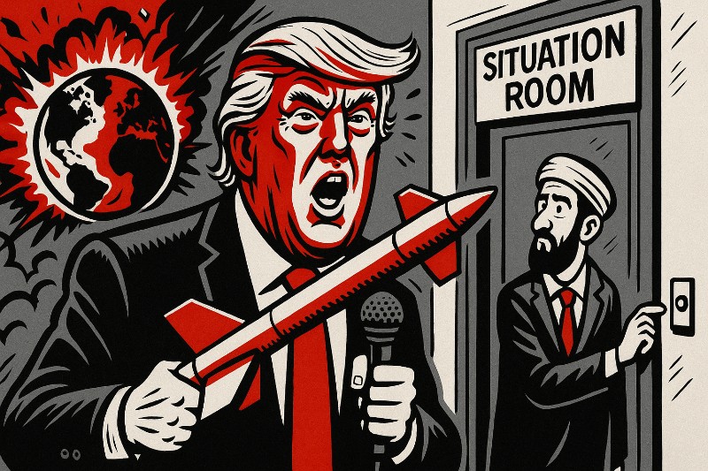 Totaler Sieg oder total vage – Trumps Nahost-Strategie zwischen Fernsehdrama und Weltkriegsrhetorik