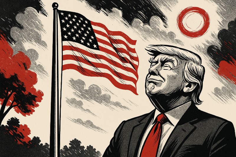 Der Mast, der aus dem Größenwahn wuchs – Sommerloch deluxe mit Donald Trump