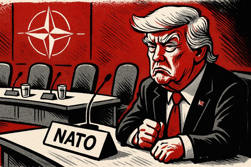 Gipfel der Genervten – Wie Donald Trump den NATO-Tisch deckt und niemand kommt