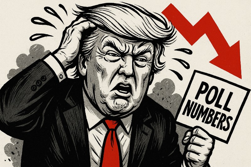 TRUMP IM UMFRAGETIEF: Wenn das Ego platzt wie ein schlecht aufgepumpter Golfball