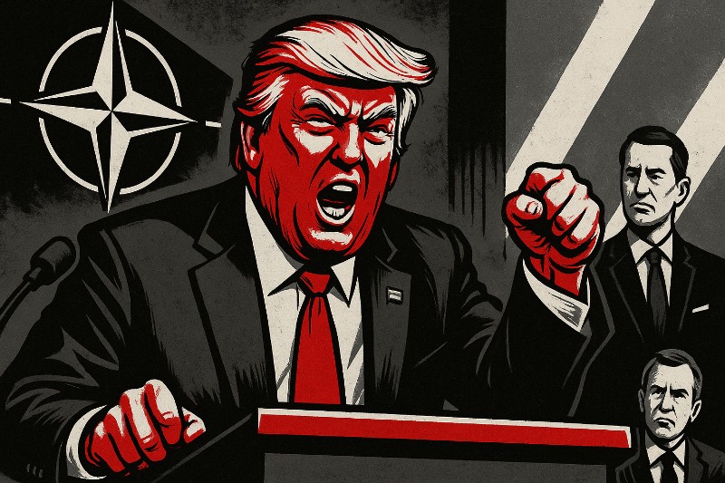 TRUMPIFIKATION DER NATO – Der Gipfel, bei dem Artikel Fünf ein Abo-Modell wurde
