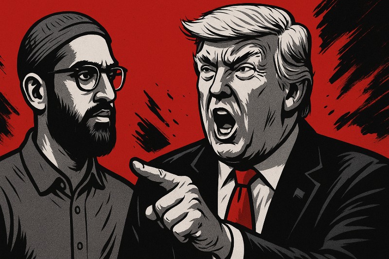 „Der Kommunist, der meinen Burger will!“ Trumps totaler X-Tourette wegen Zohran Mamdani