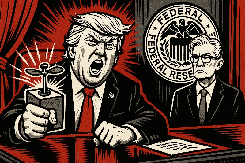 „Make Zinsen Low Again!“ – Trumps Krieg gegen die Federal Reserve
