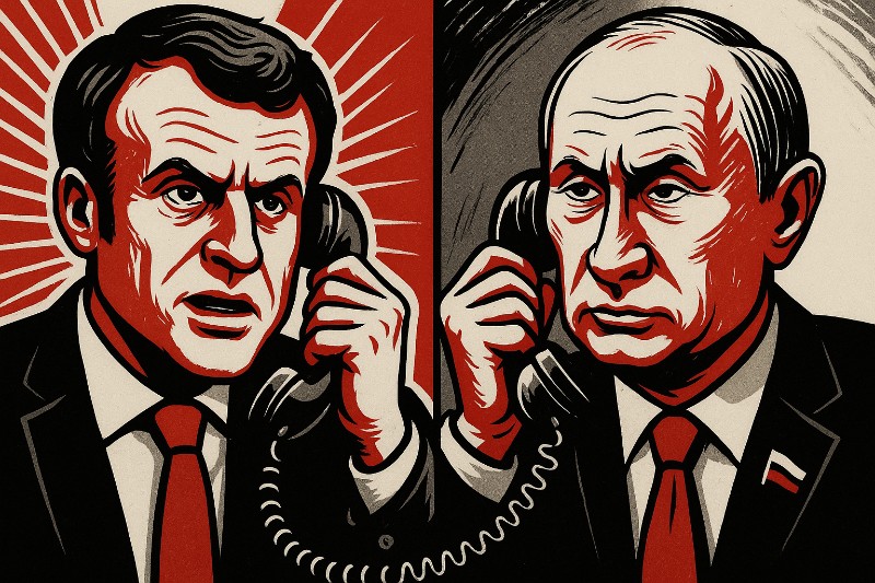 Putin ruft Macron an – oder: Wenn der Feuerteufel die Feuerwehr um ein Glas Benzin bittet