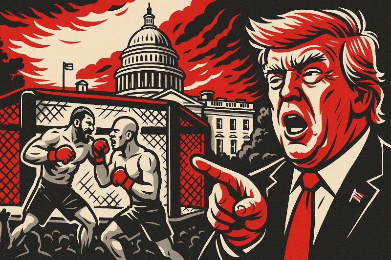 Make America Tap Out Again – Trump plant UFC-Fight vorm Weißen Haus
