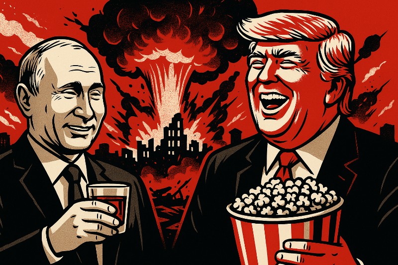 Trump ruft Putin an – und die Ukraine fliegt in die Luft. Ein Telefonscherz mit Folgen.