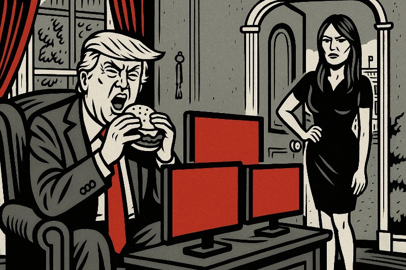 „Make My Marriage Great Again“ – Trumps Reality-Soap im Weißen Haus