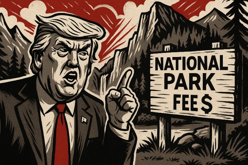 „MAKE THE TREES PAY!“ – Trump macht aus Yellowstone ein Pay-per-View-Erlebnis für Ausländer