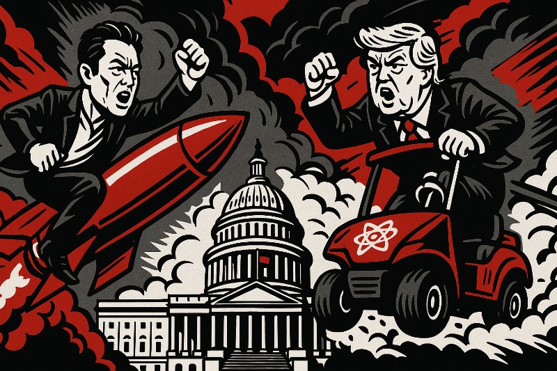 Mega-Milliardäre im Machtmodus: Elon feuert, Donald jault – Amerika schaut zu