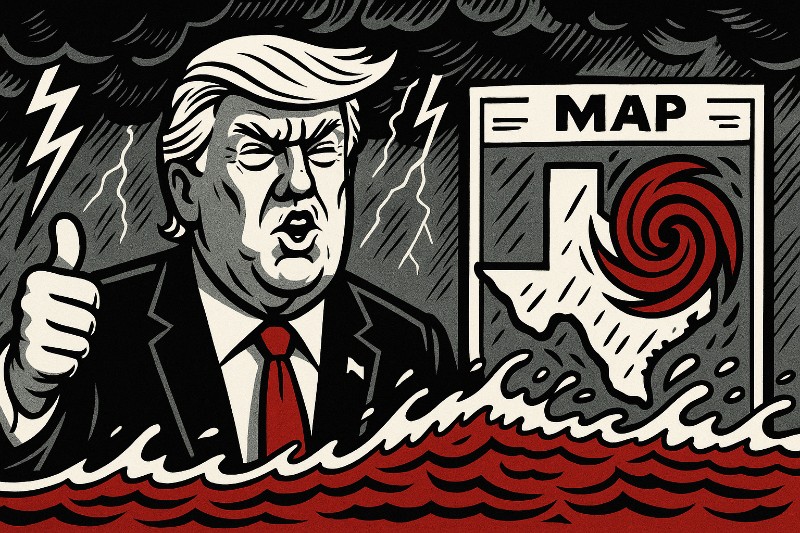 „Make Hurricanes Great Again“ – Wie Donald Trump mit dem Wetter verhandelte und Texas ertrank