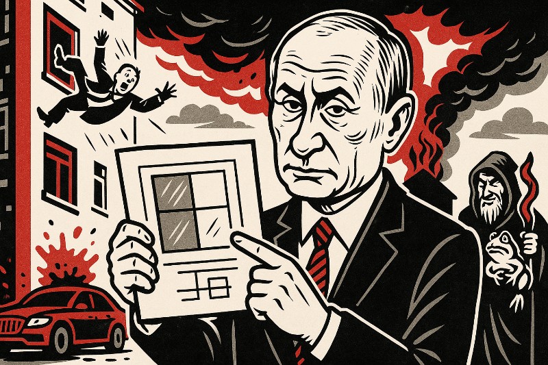 Fenster auf, Oligarch raus – die neue russische Form von Management-by-Fallschwerkraft