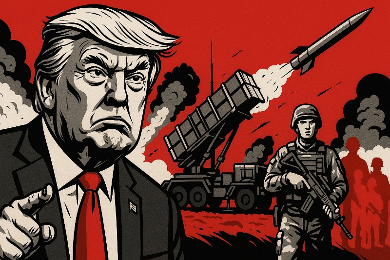 TRUMP ändert Meinung wie Frisur: „Ukraine kriegt Waffen – aber nur defensive, die offensiv sehr effektiv sind!“