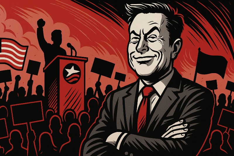 "America First, Tesla Last" – Elon Musk gründet Partei, Tesla crasht, Börse hyperventiliert