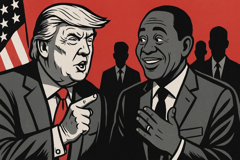 Donald Trump trifft auf Liberia: Der Moment, in dem ein US-Präsident entdeckt, dass auch Afrikaner Englisch sprechen können