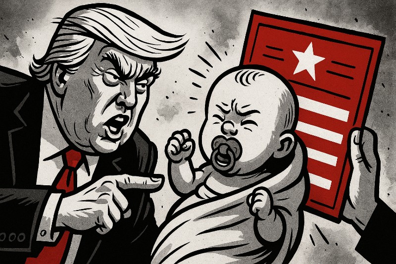 America First – Babys zuletzt!