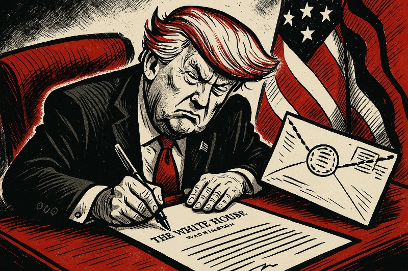 Trumps Zollbrief (1): Wenn Donald Trump Briefe schreibt, weint die Diplomatie