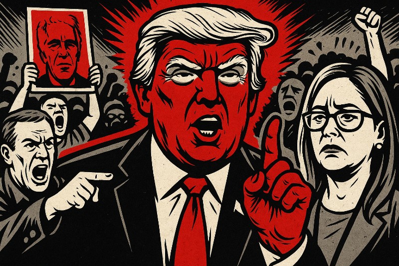 Jeffrey Who?“ – Wie Donald Trump die Epstein-Affäre zu einer Reality-Soap ohne Finale macht