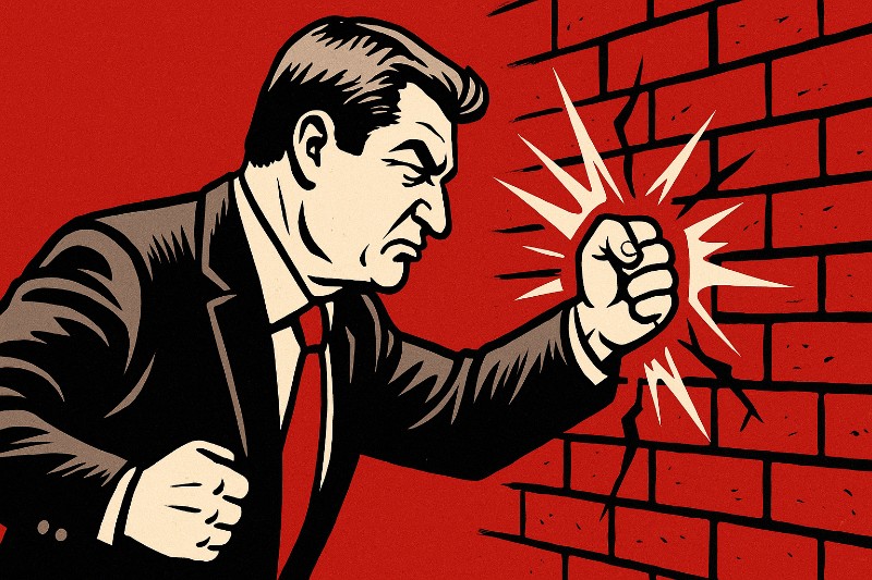 Söder gegen die Wand – Verfassungsgericht? Nur über meine Bierzeltleiche!