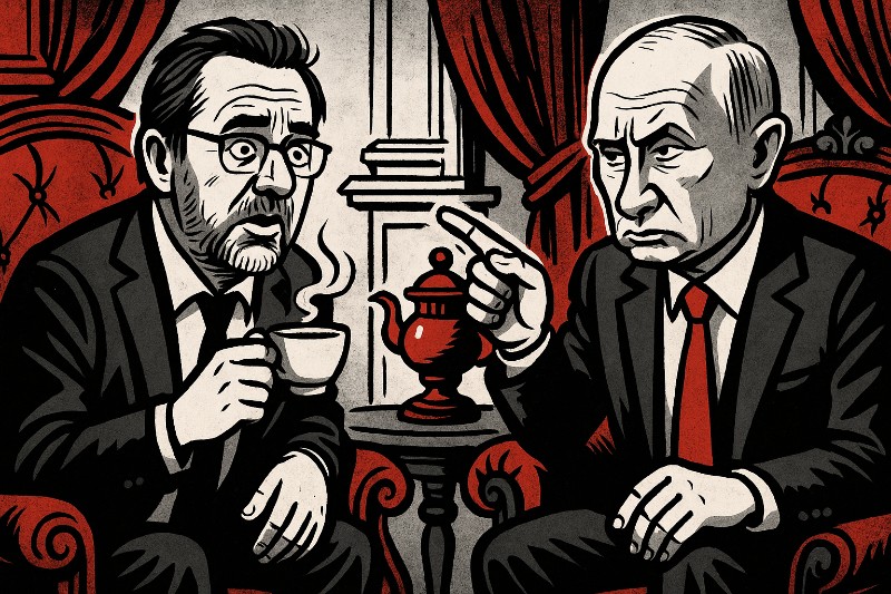 Platzeck auf Putins Sofa – Diplomatie aus dem Samowar