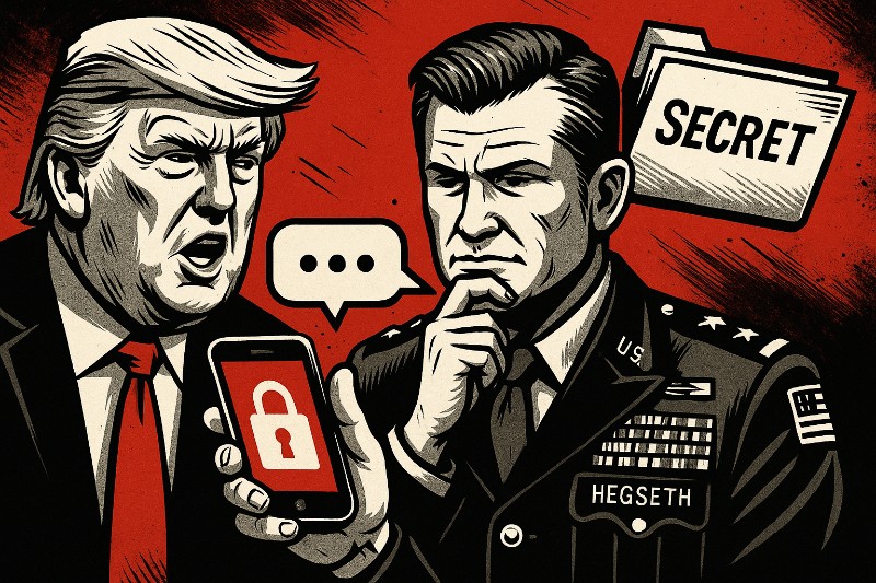 Signalgate – Wenn Trump-Regierungen plaudern, bröckelt das Pentagon