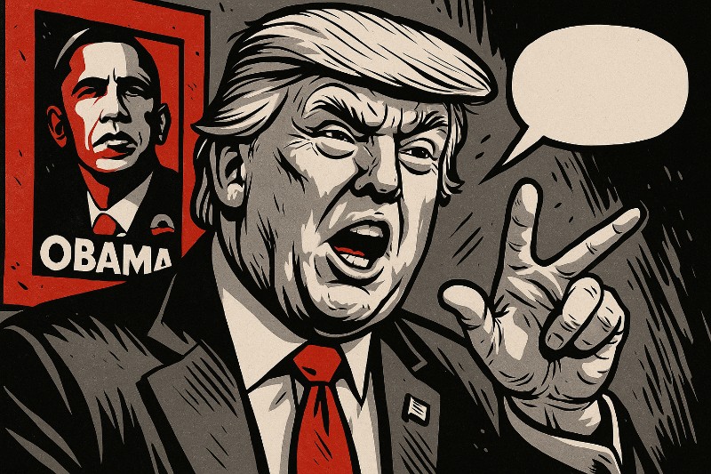 „Epstein? Nie gehört. Aber wussten Sie, dass Obama vermutlich Pizza mag?“ – Donald Trump beim Ausweichspringen in die Parallelrealität