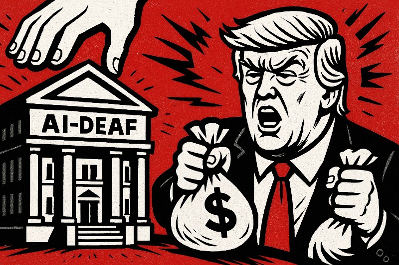 TRUMP VS. UNIVERSITÄTEN – DER GROSSE BILDUNGSHAMMER